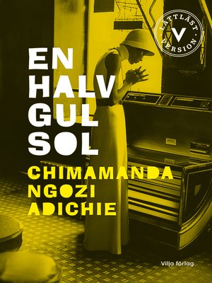 cover image of En halv gul sol